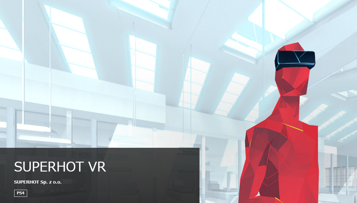 【PSVR】スーパーホット(SUPERHOT)をプレイした感想・レビュー：気分はマトリックスのネオ！ 
