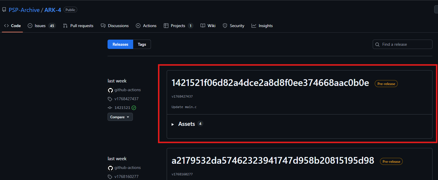ARK-4は最新版のzip